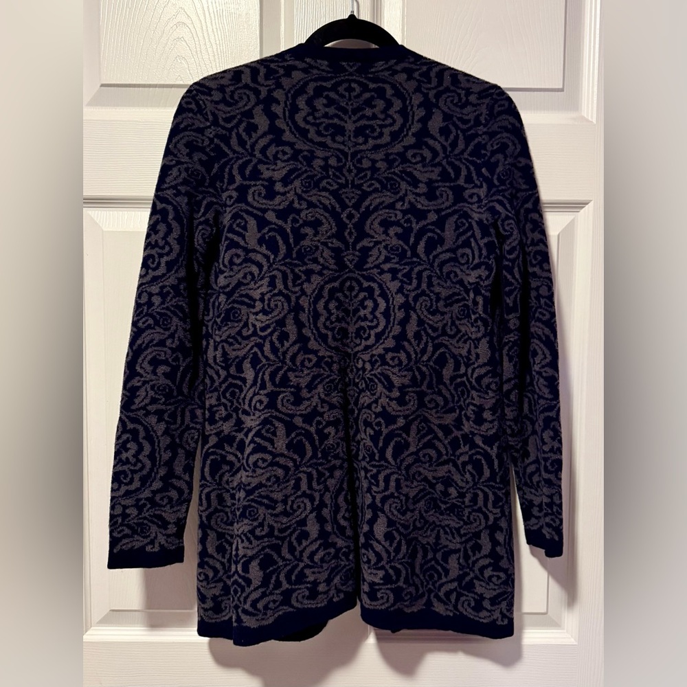 Talbots Cotton Cashmere Damask Print
Longline Cardigan (SZ: XS) - Picture 4 of 6